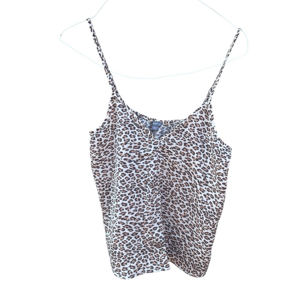 NWT Aerie Satin Leopard Print Cami